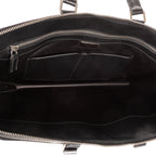 Handbag Business Bag Black Saffiano Lux Leather