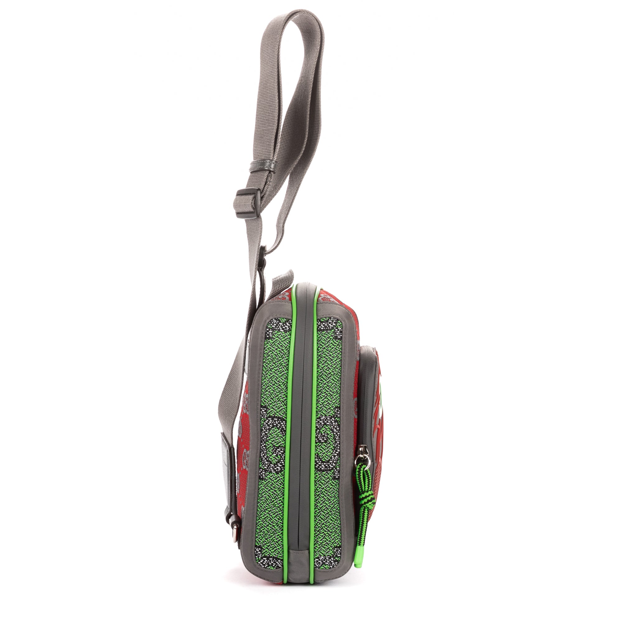 Backpack Two Way Jersey GG Backpack Green Monogram Nylon