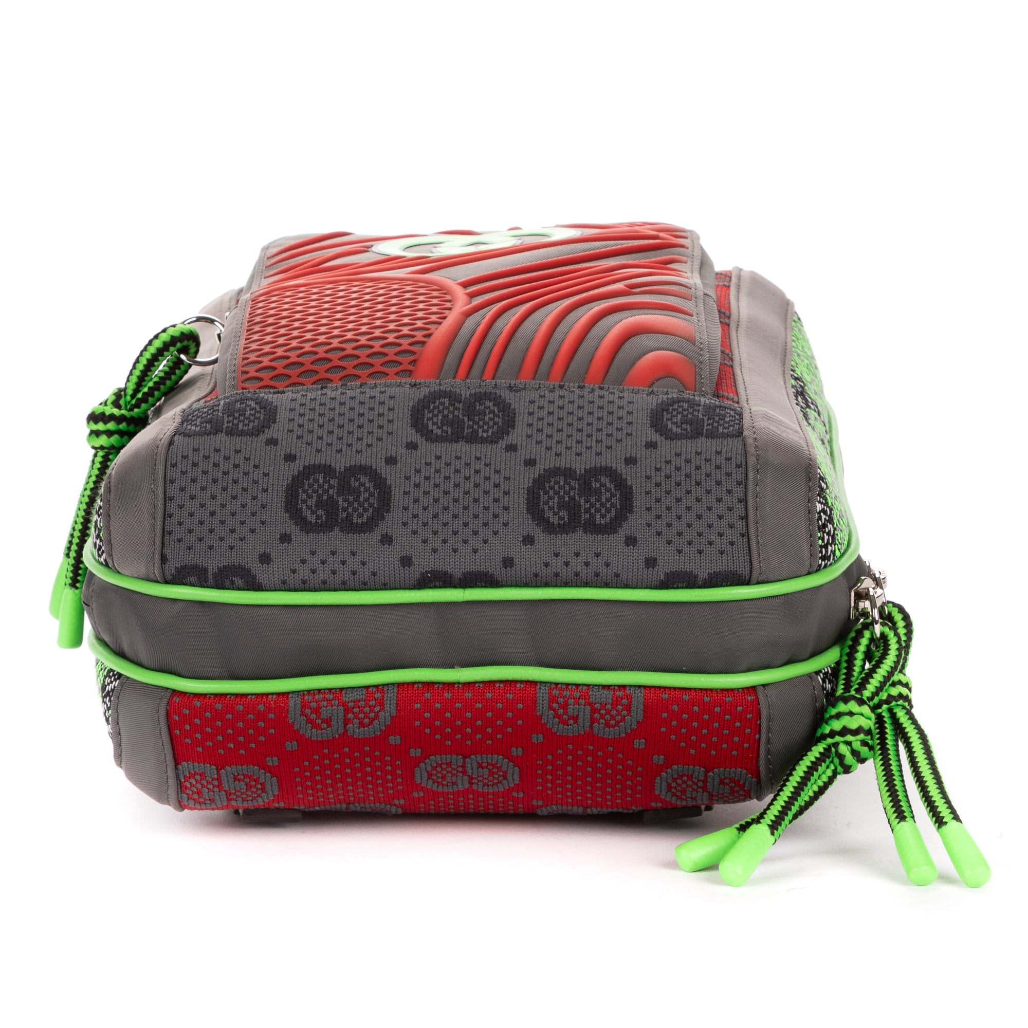 Backpack Two Way Jersey GG Backpack Green Monogram Nylon