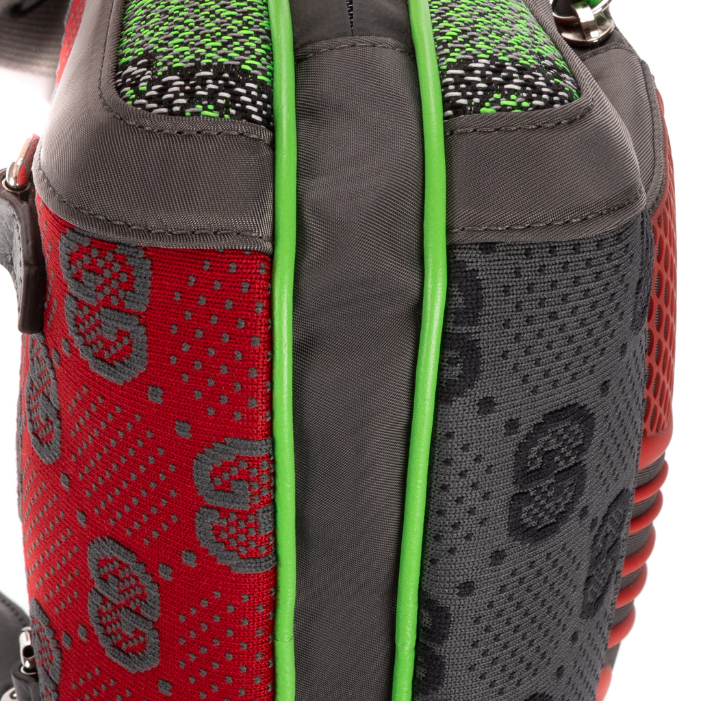 Backpack Two Way Jersey GG Backpack Green Monogram Nylon