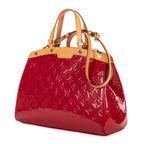 Shoulder Bag Brea MM Red Monogram Vernis