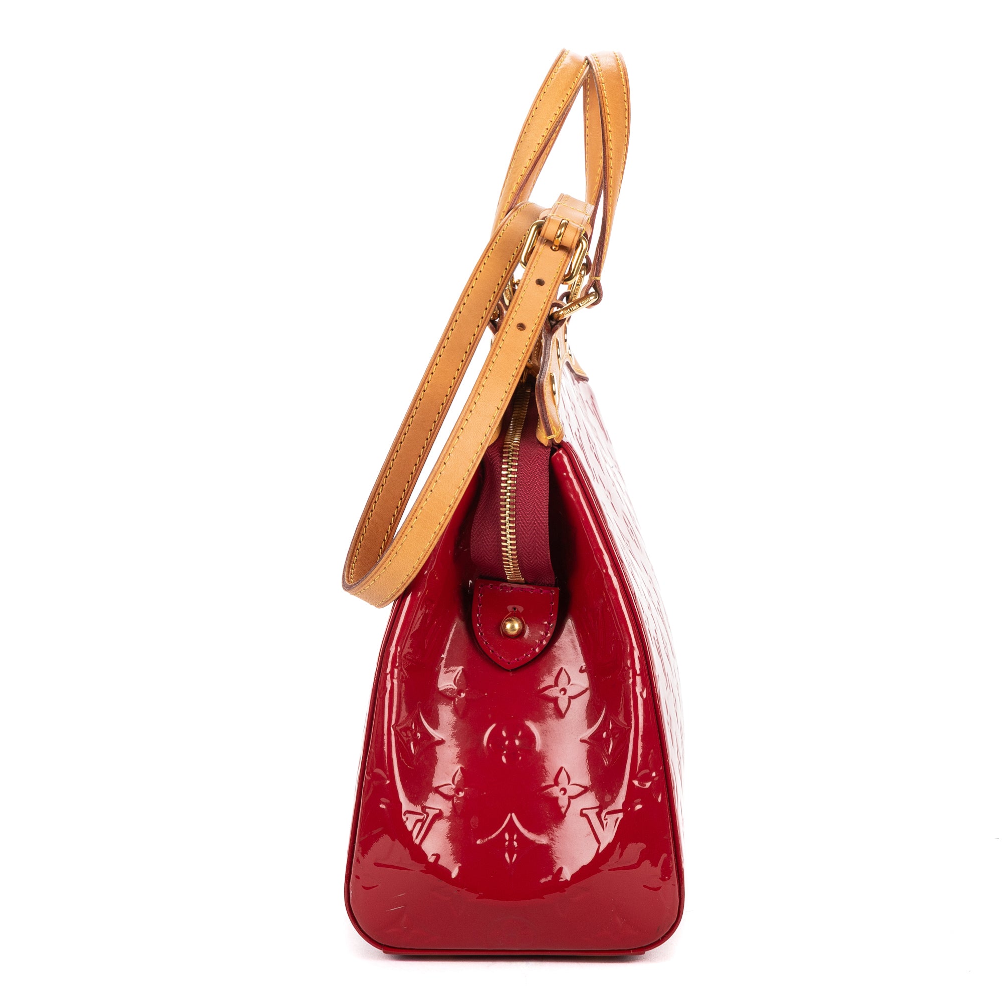 Shoulder Bag Brea MM Red Monogram Vernis