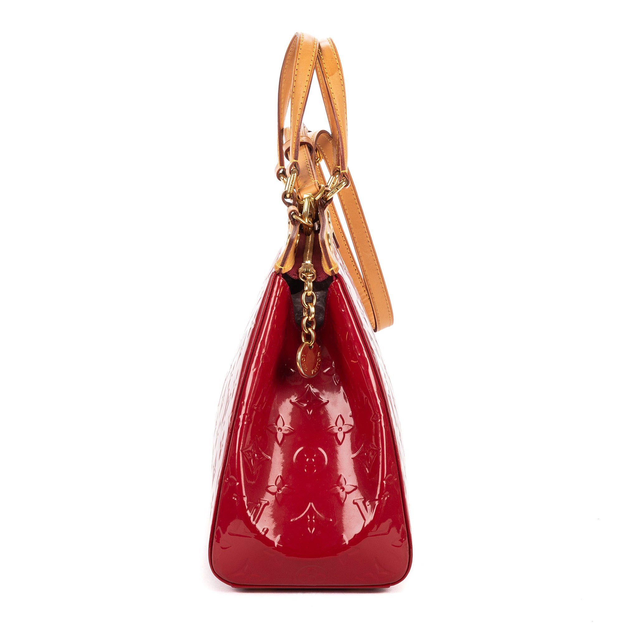 Shoulder Bag Brea MM Red Monogram Vernis
