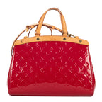 Shoulder Bag Brea MM Red Monogram Vernis