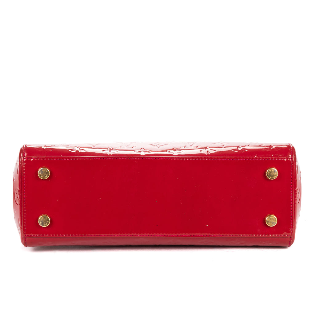 Shoulder Bag Brea MM Red Monogram Vernis