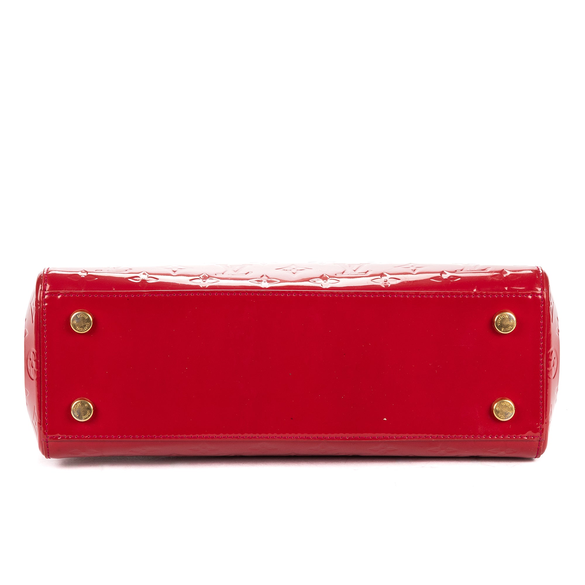 Shoulder Bag Brea MM Red Monogram Vernis