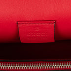 Shoulder Bag Medium Dionysus Chain Crossbody Medium Red Suede Leather