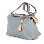 Sac porté épaule By The Way Medium en cuir de veau souple bleu clair