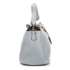Sac porté épaule By The Way Medium en cuir de veau souple bleu clair