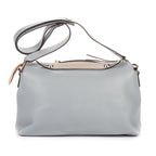 Sac porté épaule By The Way Medium en cuir de veau souple bleu clair
