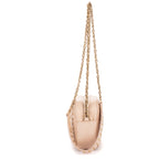Shoulder Bag Mini Studded Lady Dior Mini Pink Cannage Studded Leather
