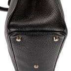 Shoulder Bag Diorissimo Tote Black Grained Calfskin Leather