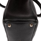 Shoulder Bag Diorissimo Tote Black Grained Calfskin Leather
