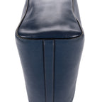 Shoulder Bag Galleria Tote Navy Saffiano Lux Leather