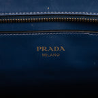 Shoulder Bag Galleria Tote Navy Saffiano Lux Leather