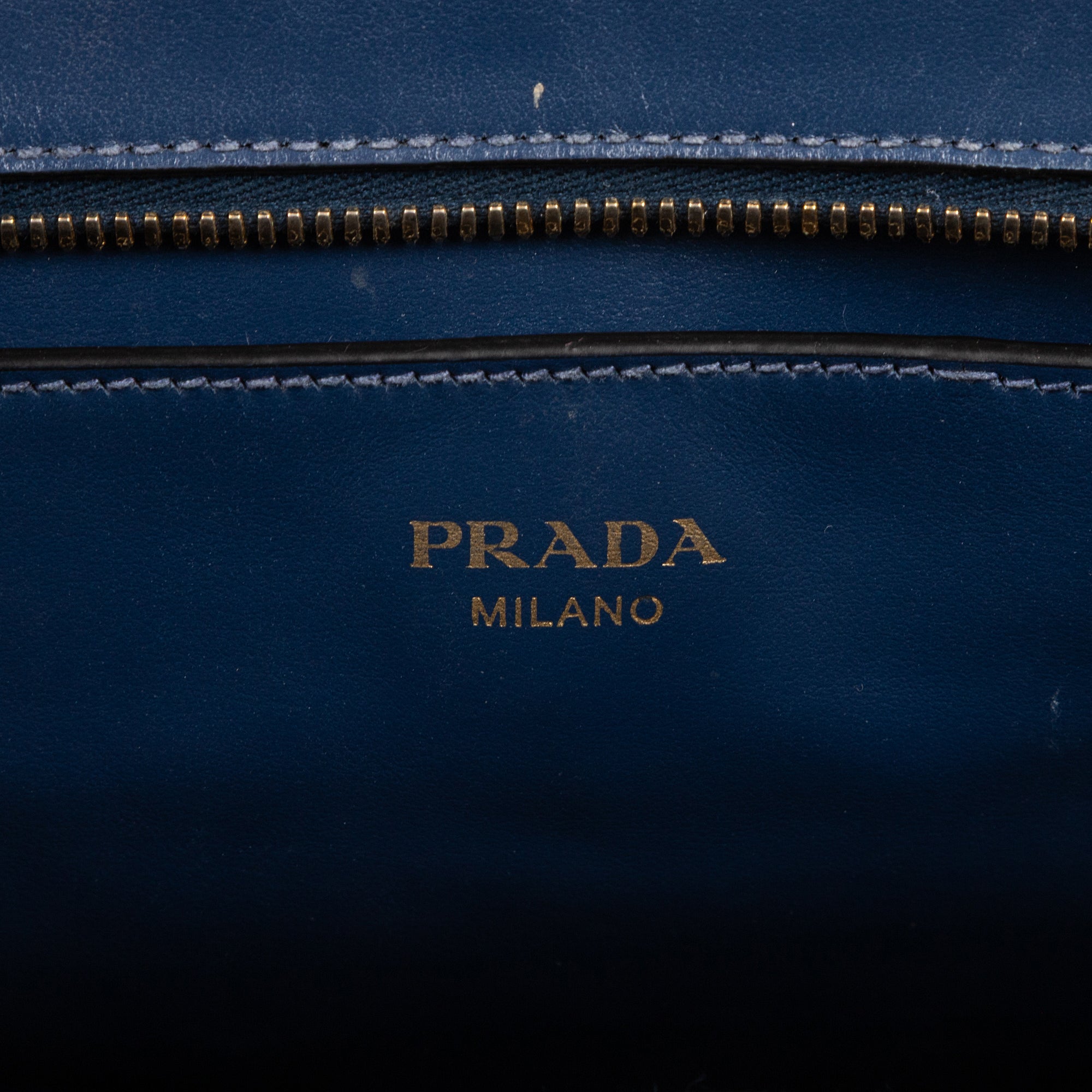 Shoulder Bag Galleria Tote Navy Saffiano Lux Leather