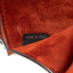 Shoulder Bag Madras Top Handle Brown Madras Leather
