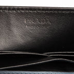 Shoulder Bag Mini Studded Wallet Crossbody Mini Blue Studded Calfskin Leather