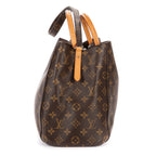 Shoulder Bag Montaigne MM Brown Monogram Canvas