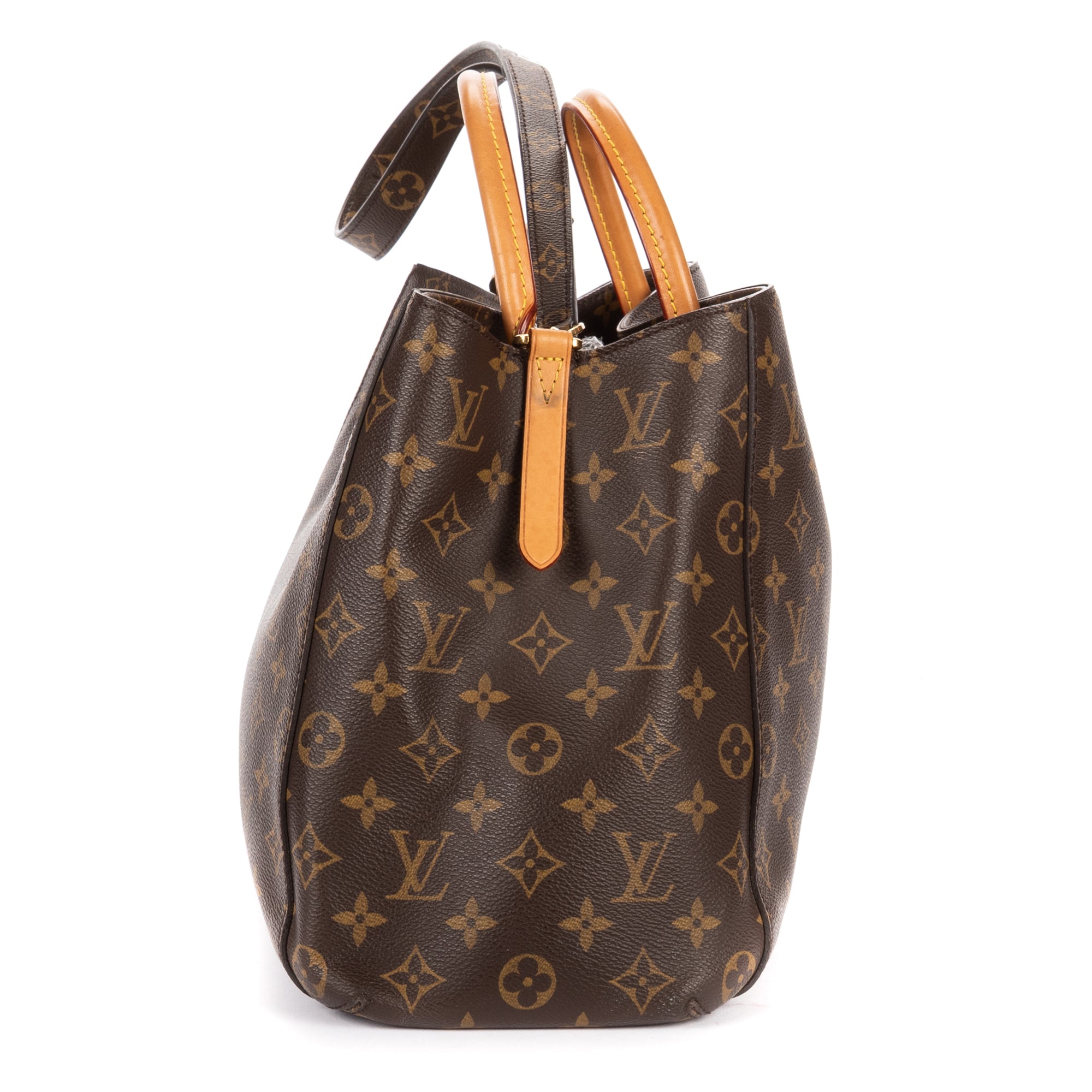 Shoulder Bag Montaigne MM Brown Monogram Canvas