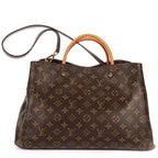 Shoulder Bag Montaigne MM Brown Monogram Canvas