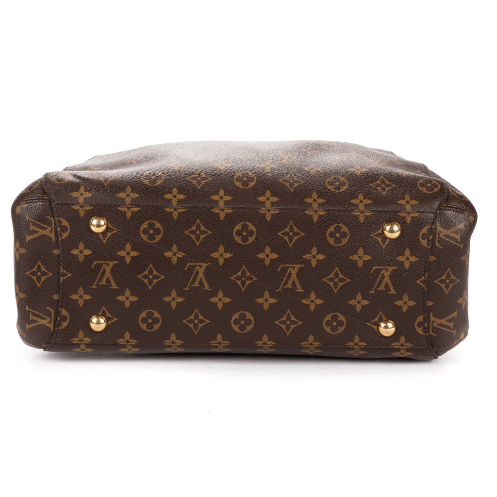 Shoulder Bag Montaigne MM Brown Monogram Canvas