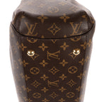 Shoulder Bag Montaigne MM Brown Monogram Canvas
