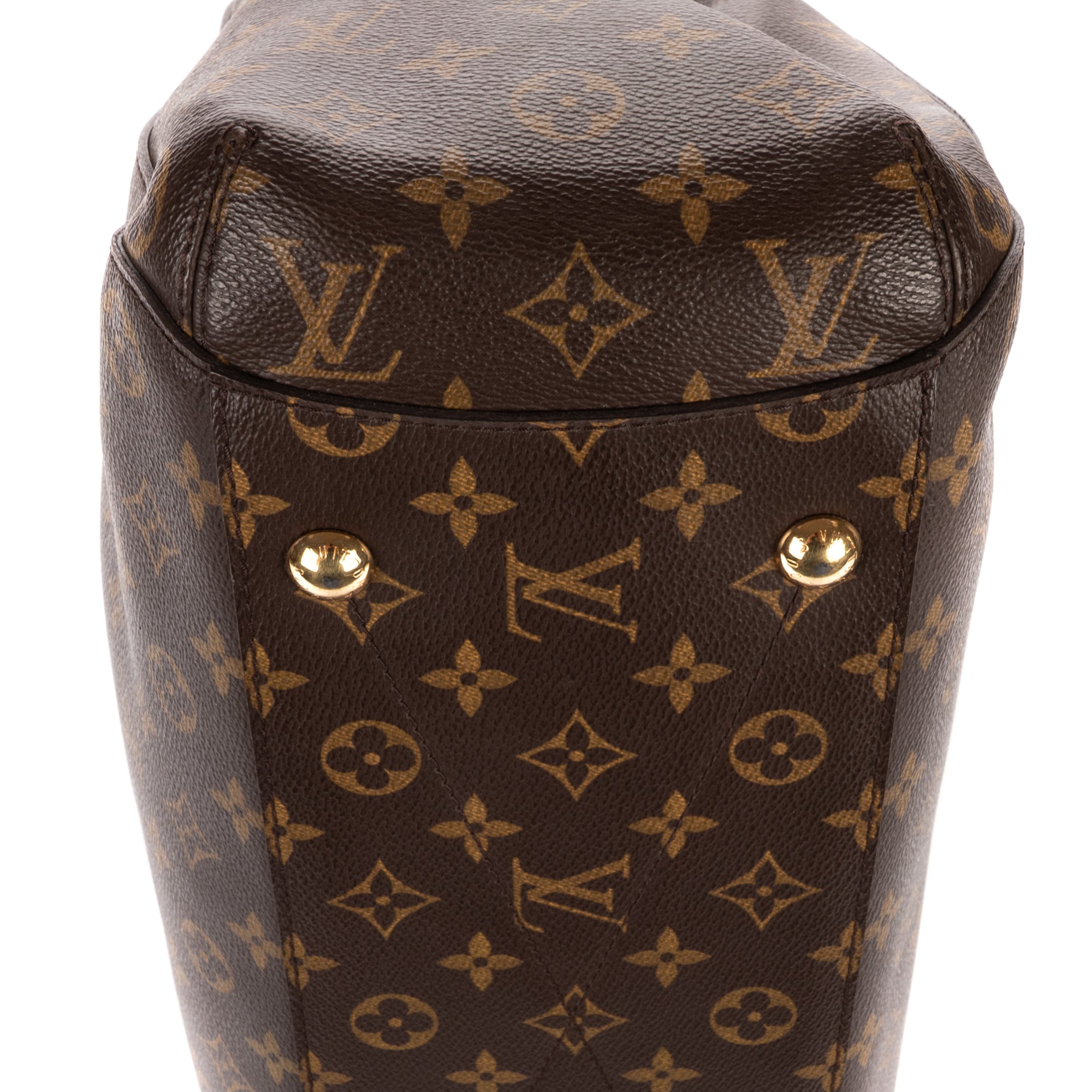 Shoulder Bag Montaigne MM Brown Monogram Canvas