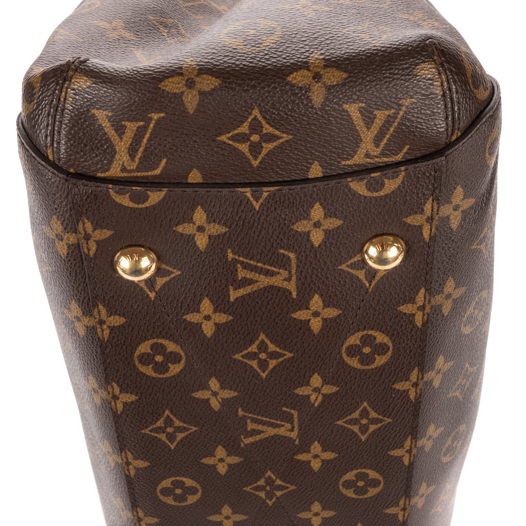 Shoulder Bag Montaigne MM Brown Monogram Canvas