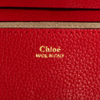 Shoulder Bag Drew Crossbody Bag Mini Red Calfskin Leather