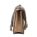 Shoulder Bag Mini Dionysus Chain Crossbody Mini Brown Supreme Coated Canvas