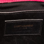 Shoulder Bag Small Tassel Kate Small Pink Grained Calfskin Leather