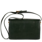 Shoulder Bag Loulou Crossbody Medium Dark Green Smooth Calfskin Leather