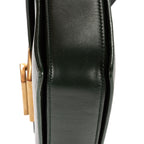 Shoulder Bag Loulou Crossbody Medium Dark Green Smooth Calfskin Leather