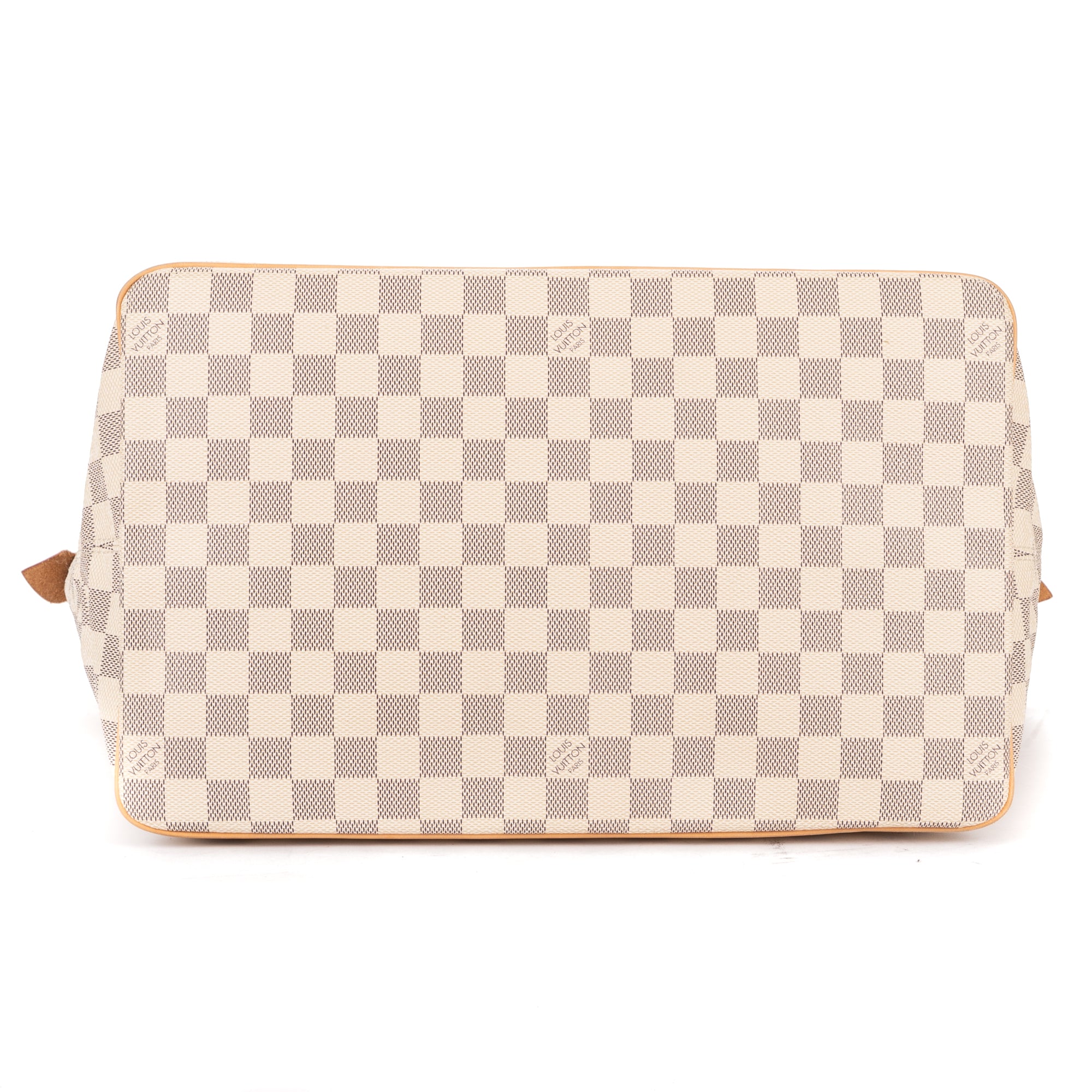 Shoulder Bag Saleya GM Ivory Damier Azur