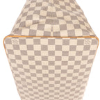 Shoulder Bag Saleya GM Ivory Damier Azur