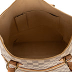 Shoulder Bag Saleya GM Ivory Damier Azur