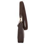 Shoulder Bag Evelyne 16 Amazone Mini Dark Brown Clemence Leather