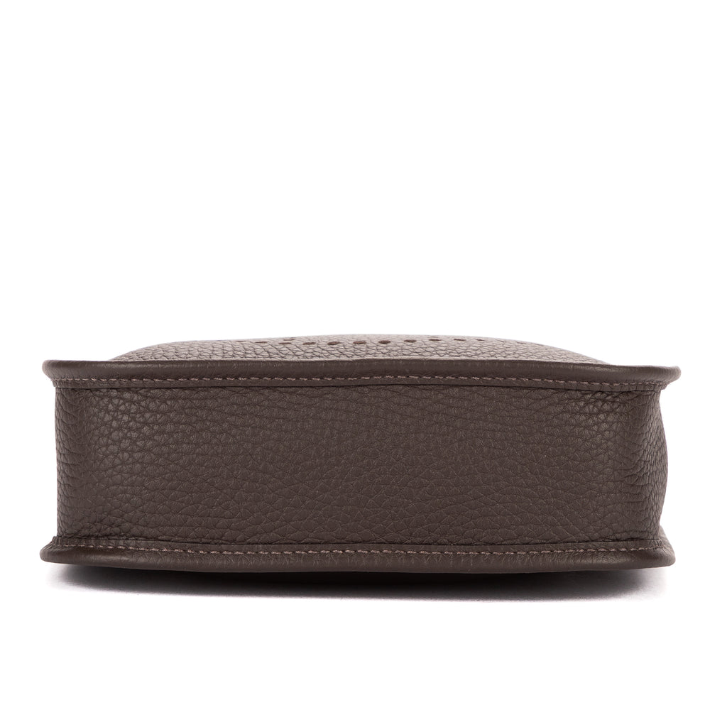 Shoulder Bag Evelyne 16 Amazone Mini Dark Brown Clemence Leather