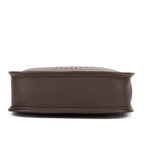 Shoulder Bag Evelyne 16 Amazone Mini Dark Brown Clemence Leather