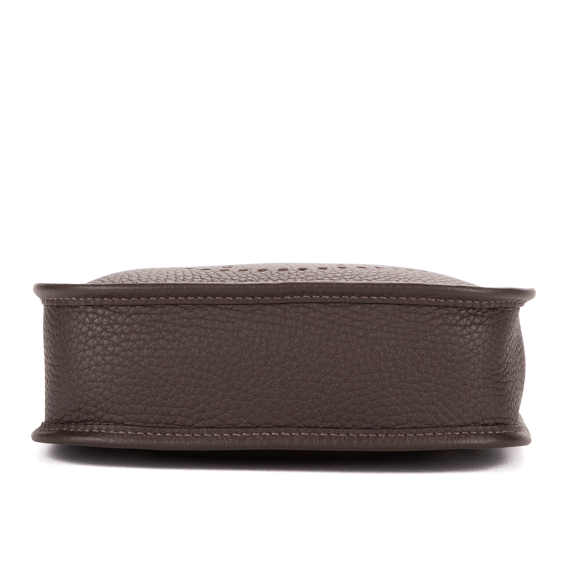 Shoulder Bag Evelyne 16 Amazone Mini Dark Brown Clemence Leather