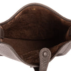 Shoulder Bag Evelyne 16 Amazone Mini Dark Brown Clemence Leather