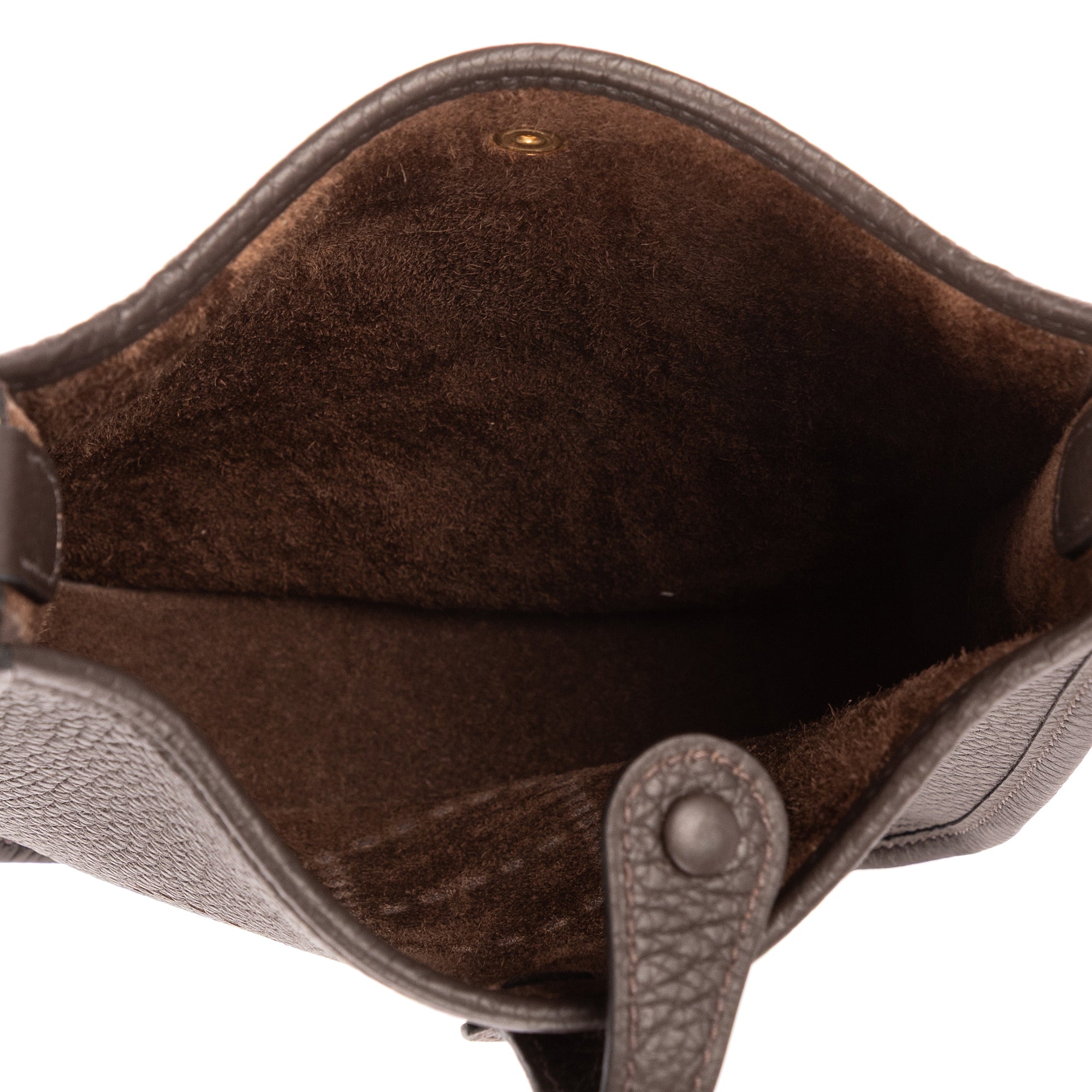 Shoulder Bag Evelyne 16 Amazone Mini Dark Brown Clemence Leather