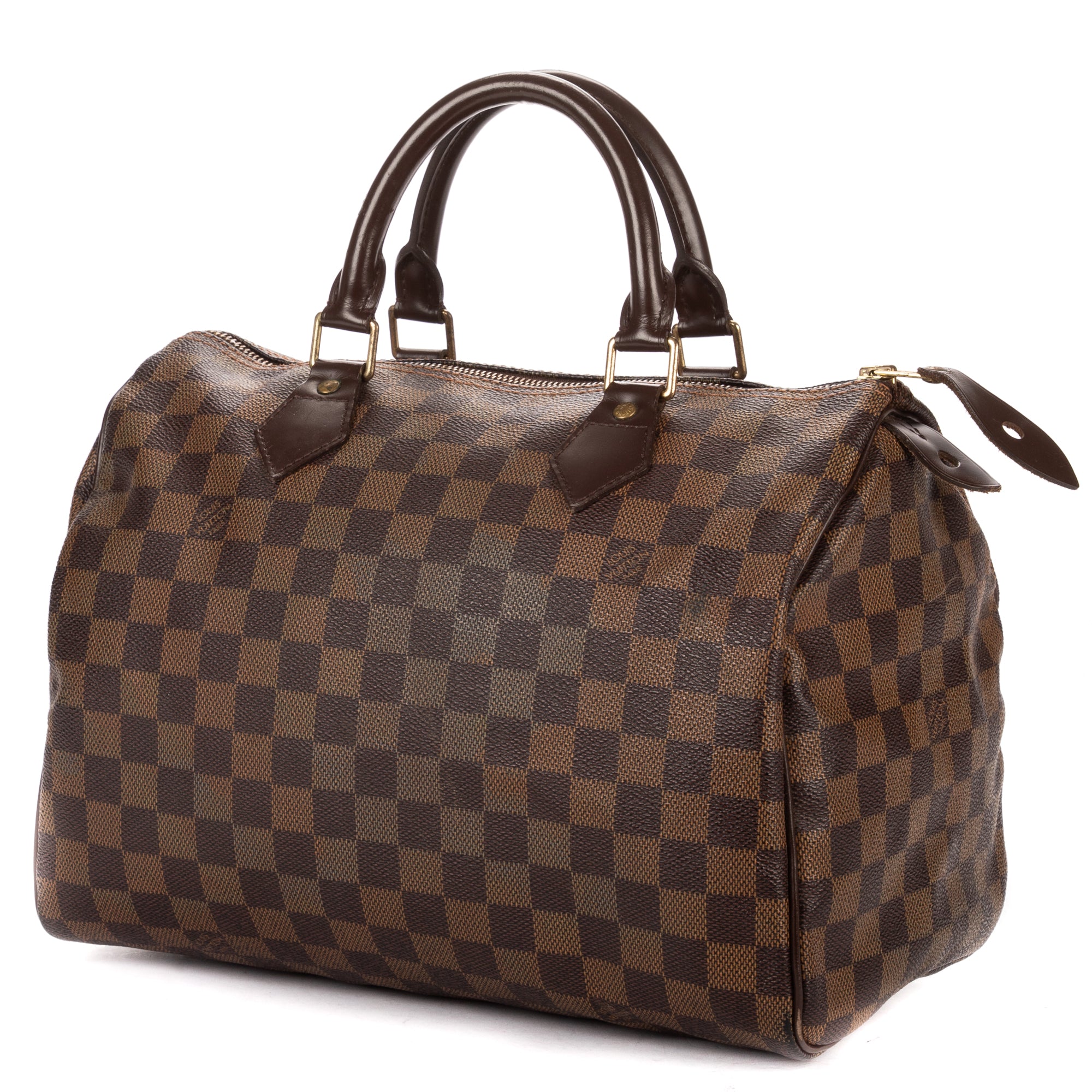 Handbag Speedy 30 30 Dark Brown Damier Ebene