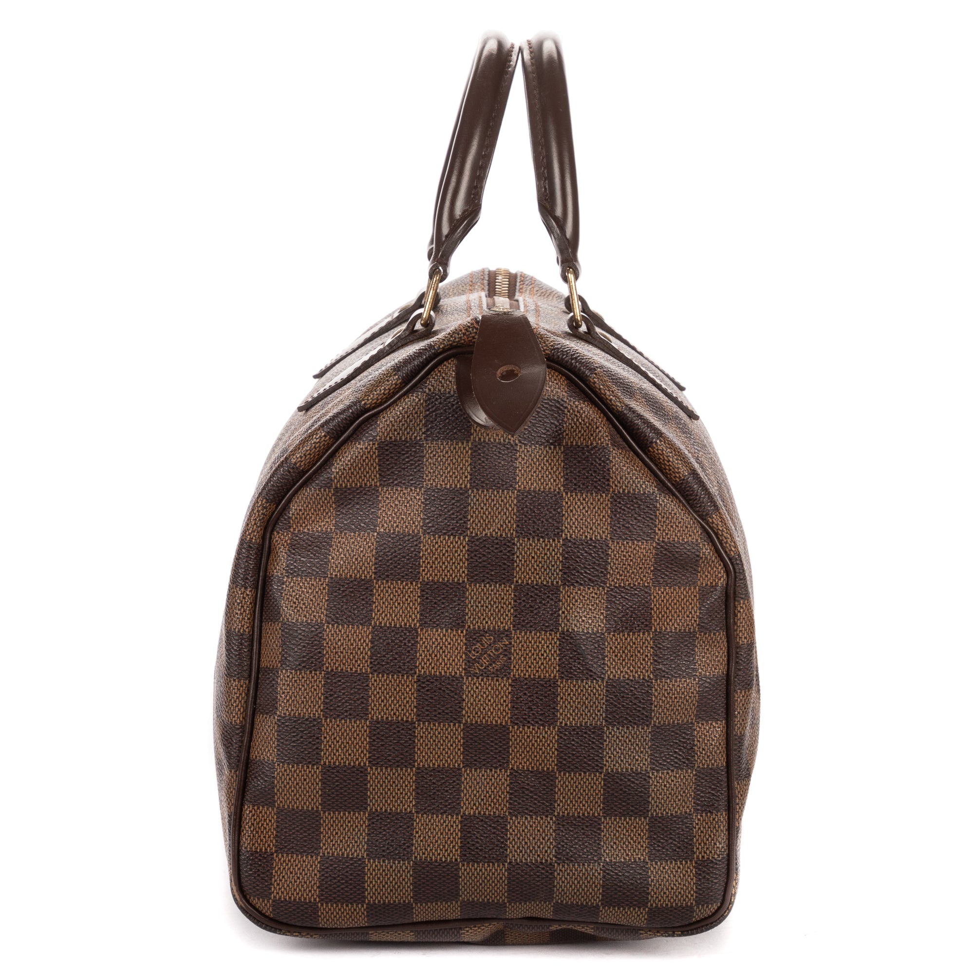Handbag Speedy 30 30 Dark Brown Damier Ebene