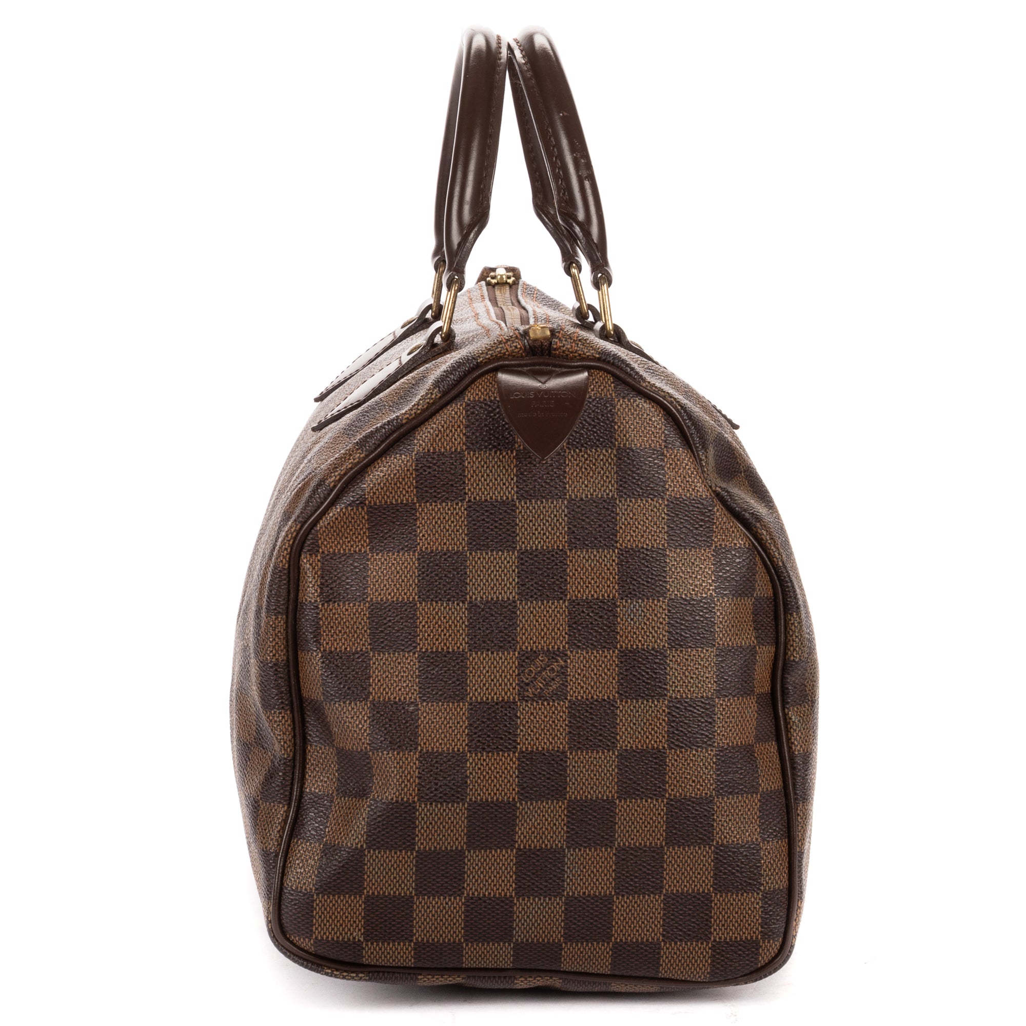 Handbag Speedy 30 30 Dark Brown Damier Ebene