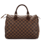 Handbag Speedy 30 30 Dark Brown Damier Ebene