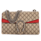 Bandolera Pequeña Dionysus Cadena Cruzada Pequeña Lona Recubierta Supreme Beige