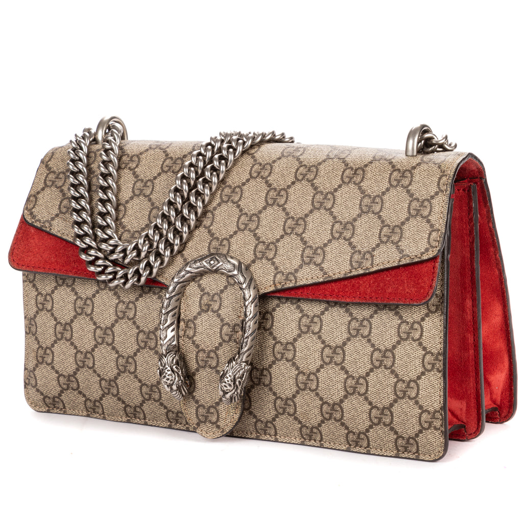 Bandolera Pequeña Dionysus Cadena Cruzada Pequeña Lona Recubierta Supreme Beige