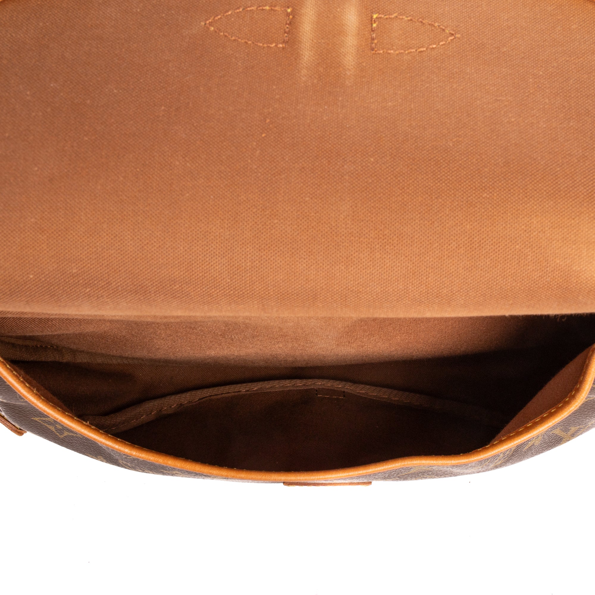 Shoulder Bag Saumur PM Brown Monogram Canvas